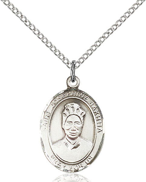 Sterling Silver Saint Josephine Bakhita Pendant