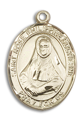 14kt Gold Saint Rose Philippine Medal