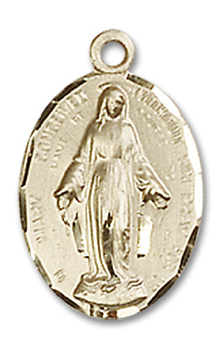 14kt Gold Filled Immaculate Conception Pendant