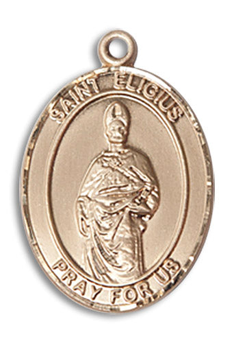 14kt Gold Saint Eligius Medal
