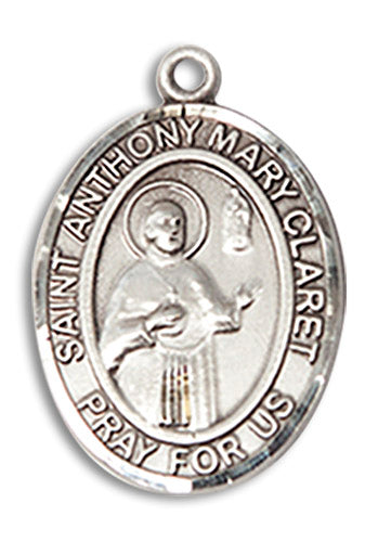 Sterling Silver Saint Anthony Mary Claret Pendant