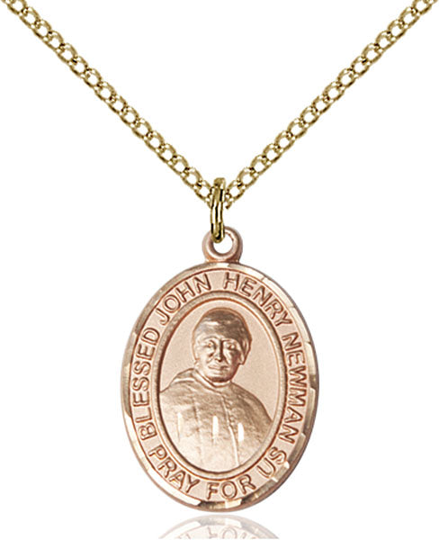 14kt Gold Filled Blessed John Henry Newman Pendant