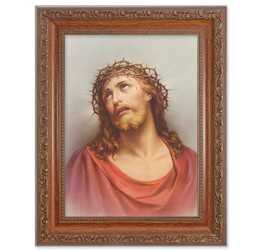 Ecce Homo Mahogany Finish Framed Art