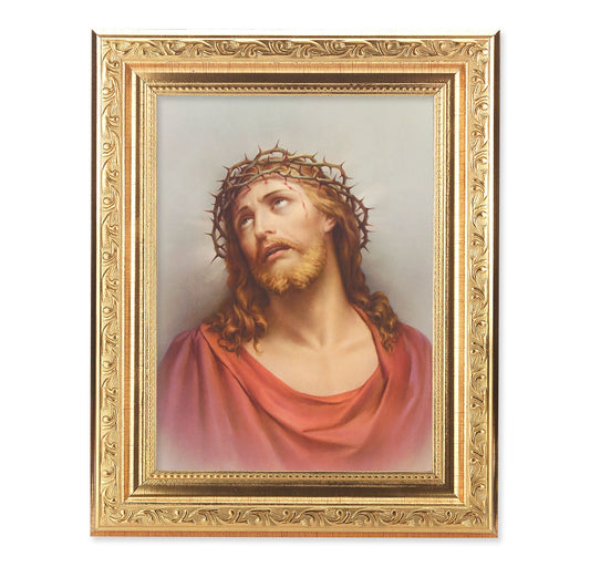 Ecce Homo Antique Gold Framed Art