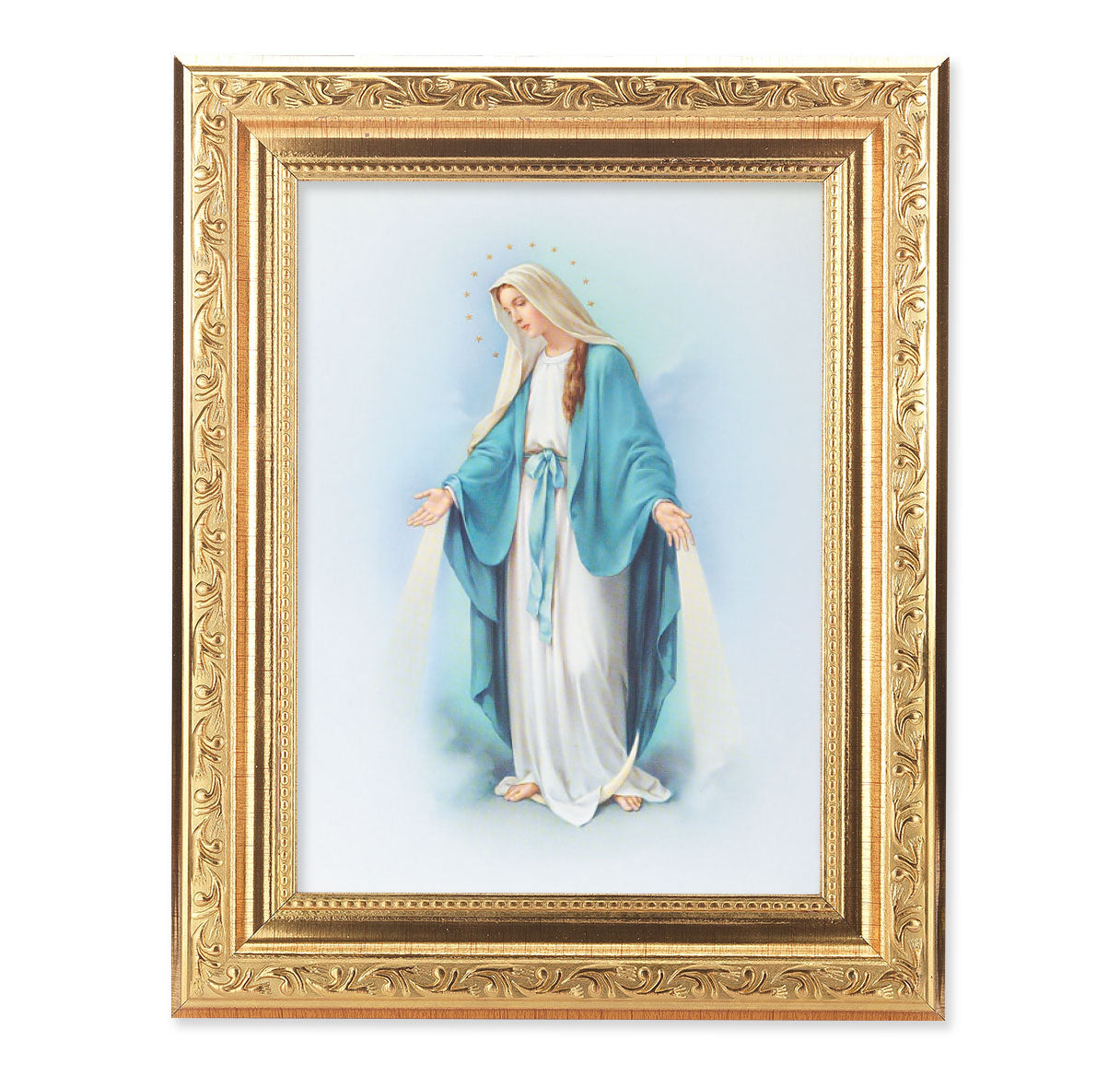 Our Lady of Grace Antique Gold Framed Art