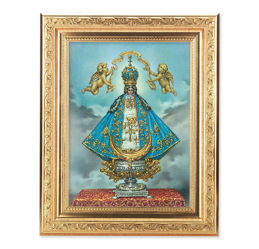 Virgen de San Juan Antique Gold Framed Art