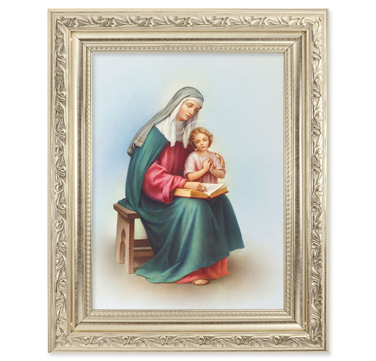 St. Anne Silver Framed Art