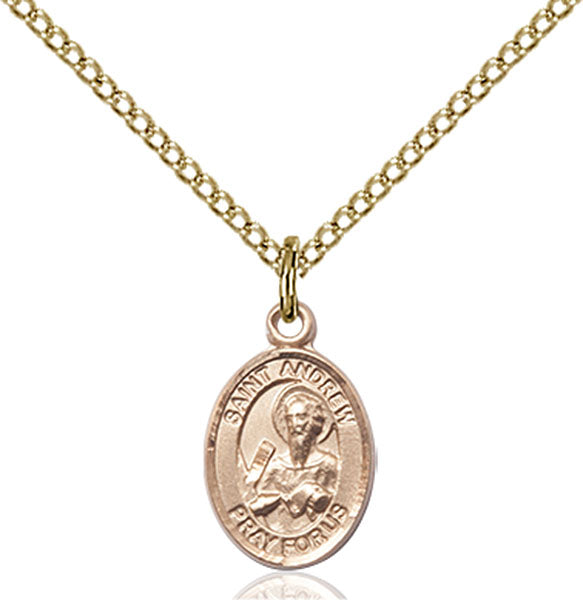 14kt Gold Filled Saint Andrew the Apostle Pendant