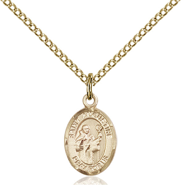 14kt Gold Filled Saint Augustinian Pendant