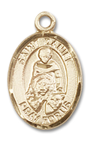 14kt Gold Saint Daniel Medal