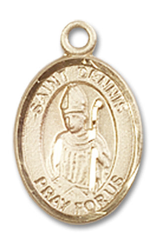 14kt Gold Saint Dennis Medal