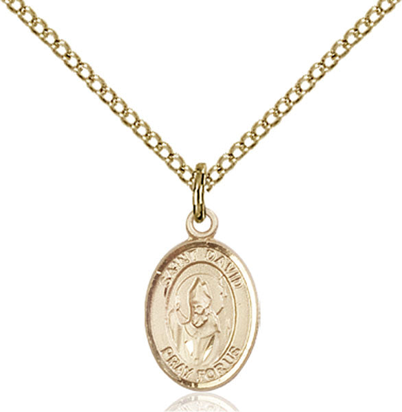 14kt Gold Filled Saint David of Wales Pendant