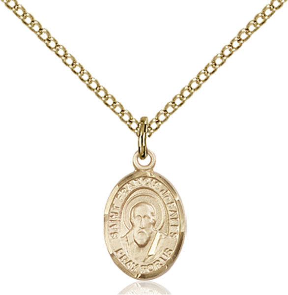 14kt Gold Filled Saint Francis de Sales Pendant