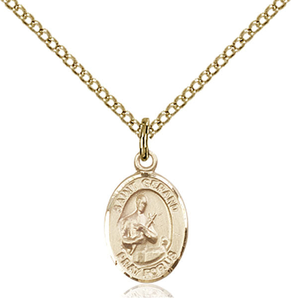 14kt Gold Filled Saint Gerard Majella Pendant