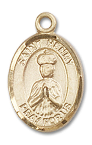 14kt Gold Filled Saint Henry II Pendant