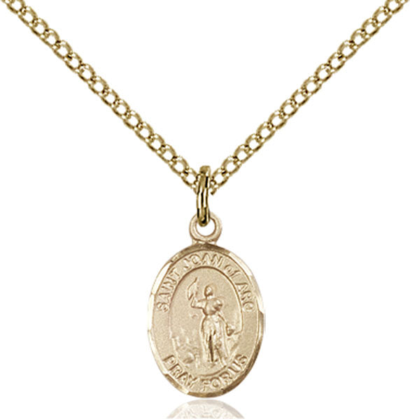 14kt Gold Filled Saint Joan of Arc Pendant