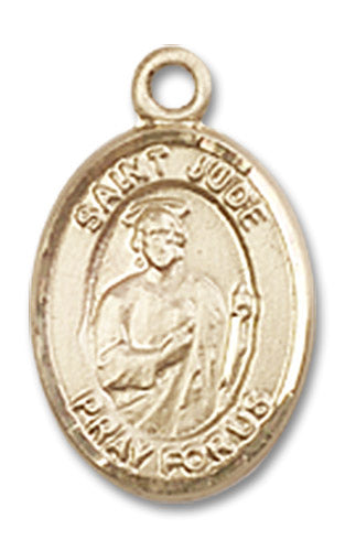 14kt Gold Saint Jude Thaddeus Medal