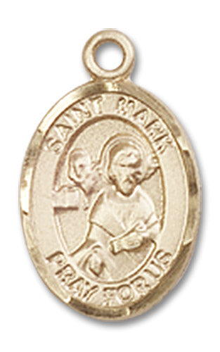 14kt Gold Saint Mark the Evangelizing Medal