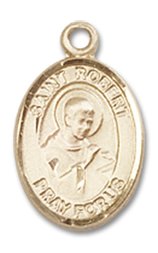 14kt Gold Saint Robert Bellarmine Medal