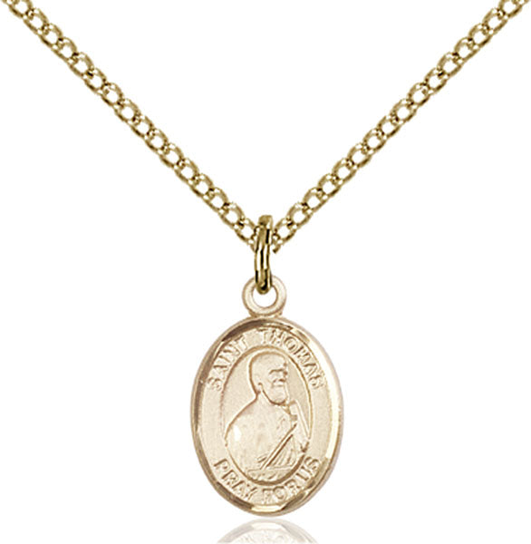 14kt Gold Filled Saint Thomas the Apostle Pendant