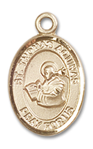 14kt Gold Saint Thomas Aquinas Medal