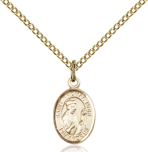 14kt Gold Filled Saint Thomas More Pendant
