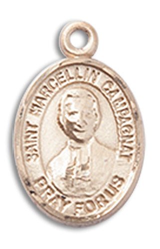 14kt Gold Saint Marcellin Champagnat Medal