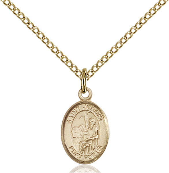 14kt Gold Filled Saint Jerome Pendant
