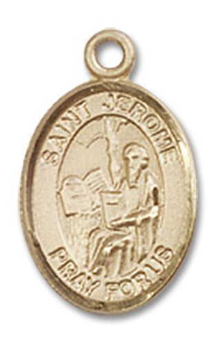 14kt Gold Saint Jerome Medal