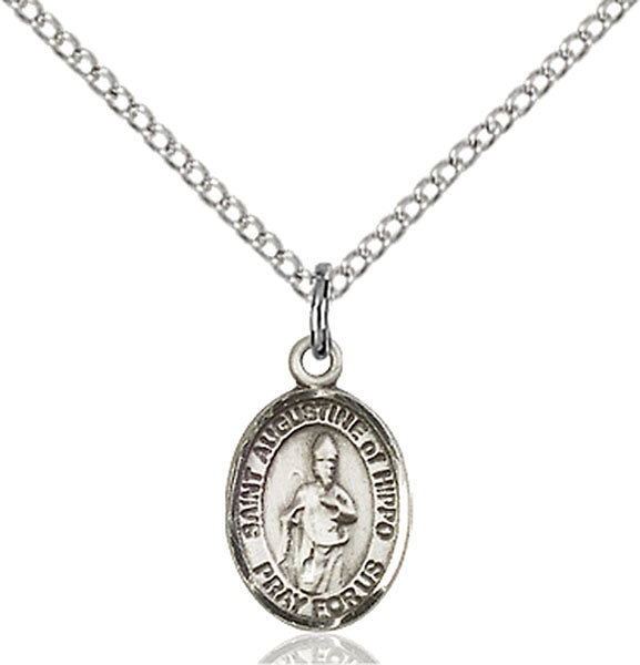 Sterling Silver Saint Augustinian of Hippo Pendant