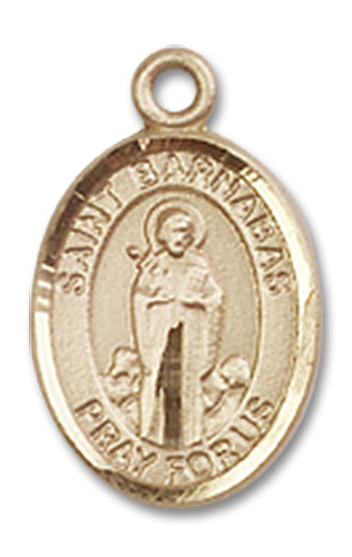 14kt Gold Filled Saint Barnabas Pendant