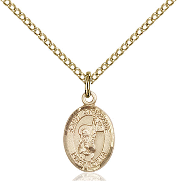 14kt Gold Filled Saint Stephanie Pendant