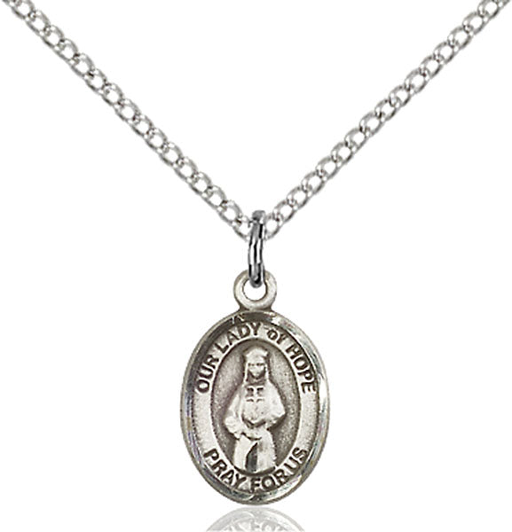 Sterling Silver Our Lady of Hope Pendant