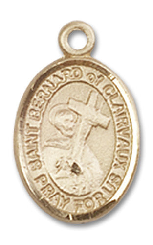 14kt Gold Filled Saint Bernard of Clairvaux Pendant