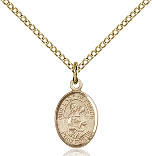 14kt Gold Filled Our Lady of Knock Pendant