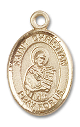 14kt Gold Saint Chrismation Demosthenes Medal