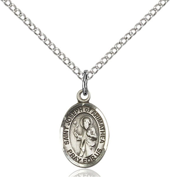 Sterling Silver Saint Joseph Of Arimathea Pendant