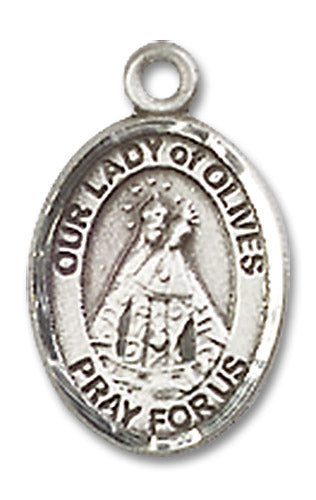 Sterling Silver Our Lady of Olives Pendant