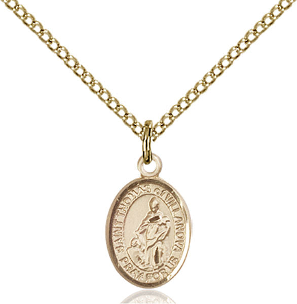 14kt Gold Filled Saint Thomas of Villanova Pendant