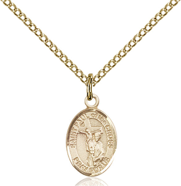 14kt Gold Filled Saint Paul of the Cross Pendant