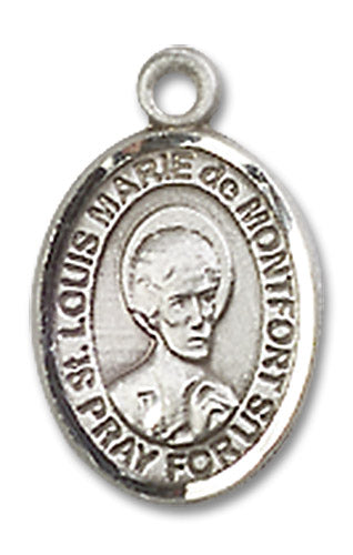 Sterling Silver Saint Louis Marie De Montfort Pendant