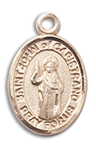 14kt Gold Saint John Of Capistrano Medal