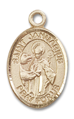14kt Gold Filled Saint Januarius Pendant