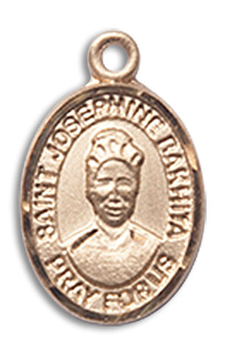 14kt Gold Saint Josephine Bakhita Medal