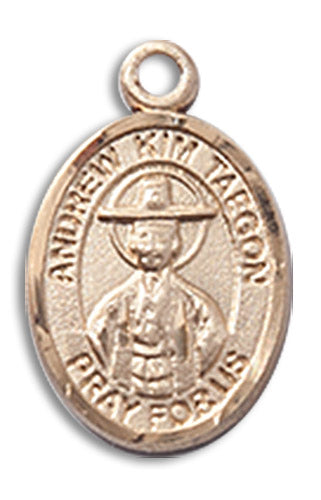 14kt Gold Saint Andrew Kim Taegon Medal