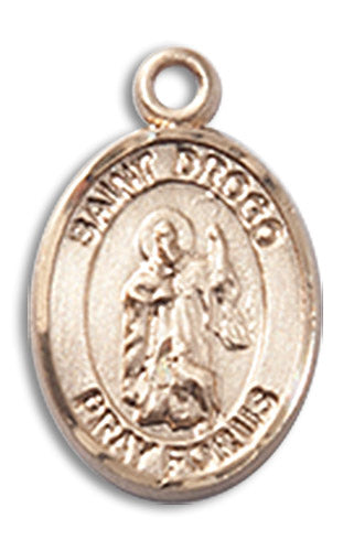 14kt Gold Filled Saint Drogo Pendant