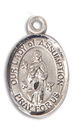 Sterling Silver Our Lady Of Assumption Pendant