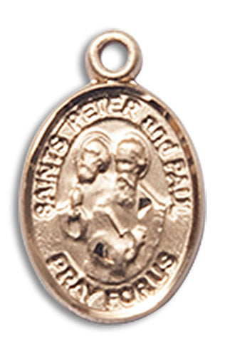 14kt Gold Saint Peter Medal