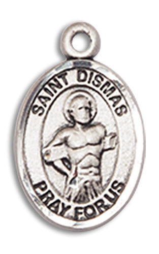 Sterling Silver Saint Dismas Pendant