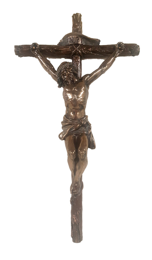 Veronese Crucifix Cold Cast Bronze 16"